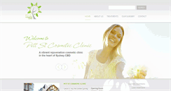 Desktop Screenshot of pittstcosmetic.com.au